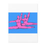 Dancers Jete Duo Post Card