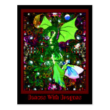 Dances With Dragons Post Card