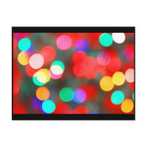 Dancing abstract lights