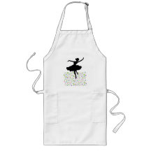 Dancing amongst the stars - pink sunset apron