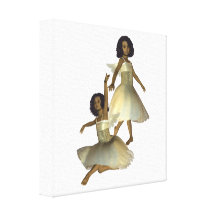 Dancing Angels Canvas Print