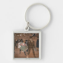 Dancing at the Moulin Rouge Key Chains