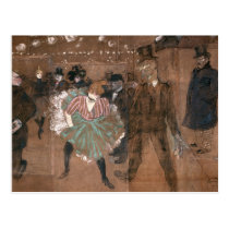Dancing at the Moulin Rouge postcards