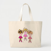Dancing Ballerinas Gifts Tote Bag