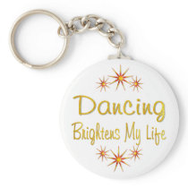 Dancing Brightens My Life Keychains