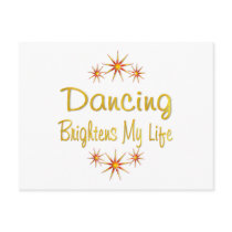 Dancing Brightens My Life Postcards