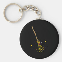 Dancing Broom Key Chains