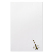Dancing Broom Customized Stationery