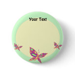 Dancing Butterflies Button