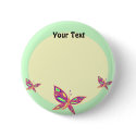 Dancing Butterflies Button