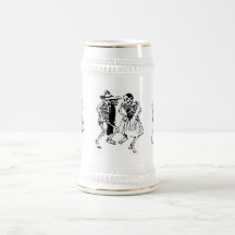 Dancing Calaveras Coffee Mugs
