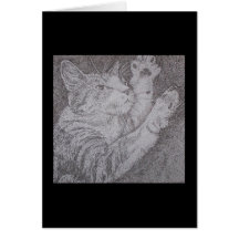 dancing cat card