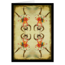 Dancing Cat Card