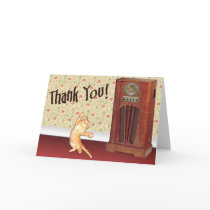 Dancing cat thank you