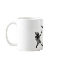 dancing cats equals three nc coffee mugs