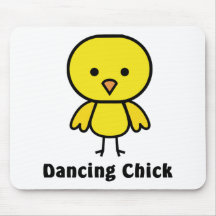 Dancing Chick Mouse Pads