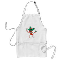 Dancing Chili Pepper Aprons