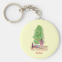 Dancing Clara Nutcracker tees & Gifts Keychains