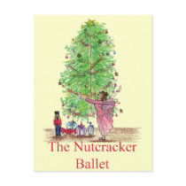 Dancing Clara Nutcracker tees & Gifts Post Card