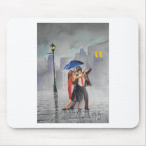 DANCING COUPLE UMBRELLA MOUSEPADS