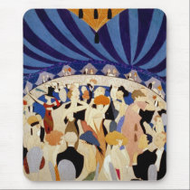 Dancing Couples Mousepad Vintage mousepads