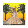 Dancing Dachshund Magnet