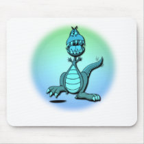 Dancing Dragon Design Mouse Pad