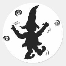 Dancing Elf - nd Sticker