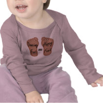 Dancing Feet Are Happy Feet T-shirts