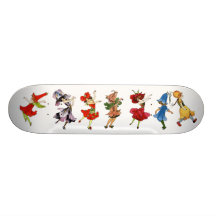 Dancing Flower Children Skateboard