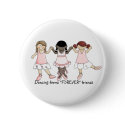 Dancing forms "FOREVER" Friends Button
