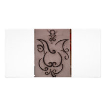 Dancing Ganesh2 Personalized Photo Card