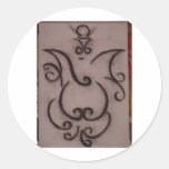Dancing Ganesh2 Round Sticker
