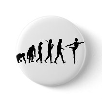 Dancing gifts for ballet and modern dancers buttons