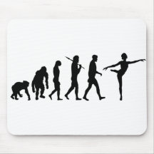 Dancing gifts for ballet and modern dancers mouse mat