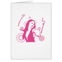 Dancing girl karte