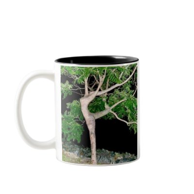 Dancing Girl Tree Mugs by myrjala