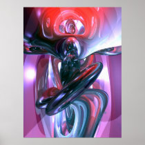 Dancing Hallucination Abstract Poster
