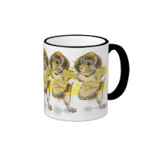 Dancing Hamsters Coffee Mugs