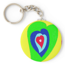 Dancing Hearts Key Chains
