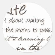 Dancing In The Rain Sticker