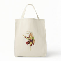 Dancing into light canvas bag