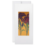 Dancing Iris Bookmark Rack Card Design