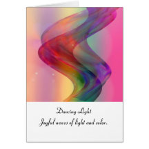 Dancing Light#15 Greeting Cards
