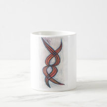 Dancing Lines Coffee Mugs