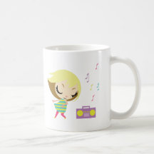 Dancing Maddie Coffee Mugs