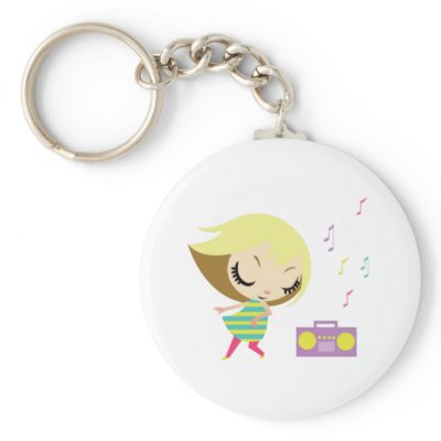 Dancing Maddie Key Chains by ButtermilkBiscuits