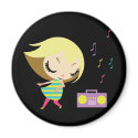 Dancing Maddie magnets