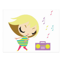 Dancing Maddie Post Card