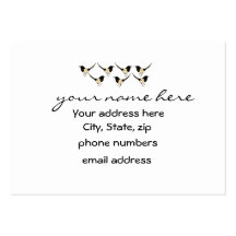 Dancing MAGPIES Business Card-chubby
